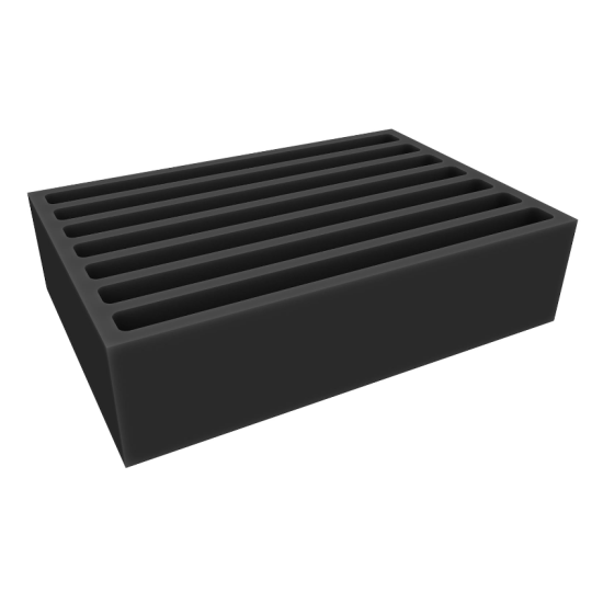 Pianka pełnego wymiaru z 7 wycięciami 370mmx25mm